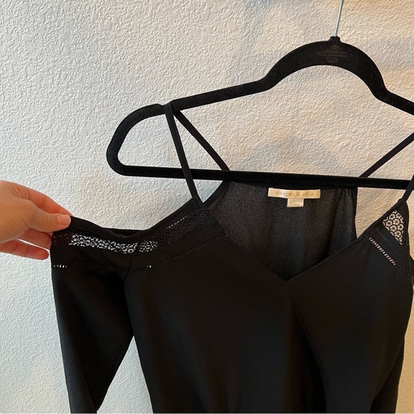 Cooper and Ella Black Off The Shoulder Top - Picture 2 of 7